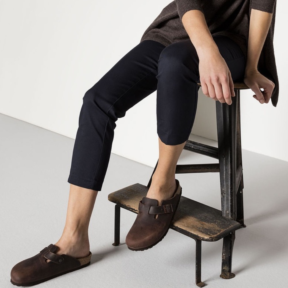 Birkenstock Boston Soft Footbed Oiled Leather Clog